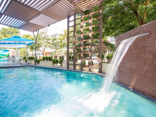 biệt thự flc sầm sơn có bể bơi